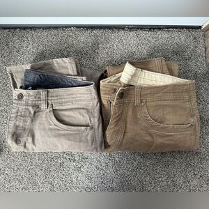 Kuhl Men's Pants Taupe and Khaki